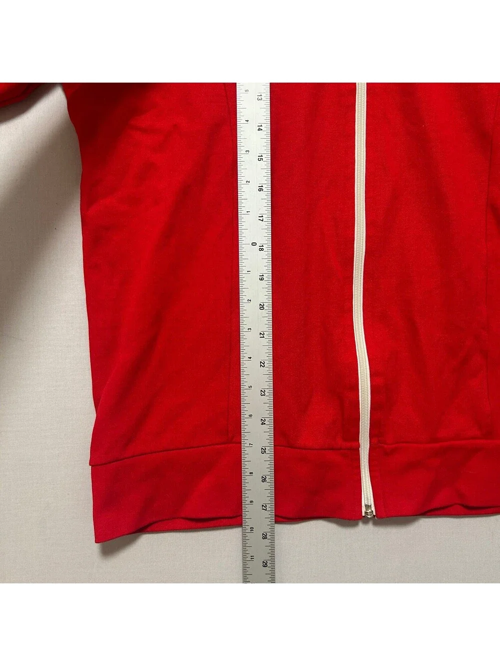 VTG 80's Adidas Trefoil Firebird Logo Striped Track Top Jacket Men’s L Red